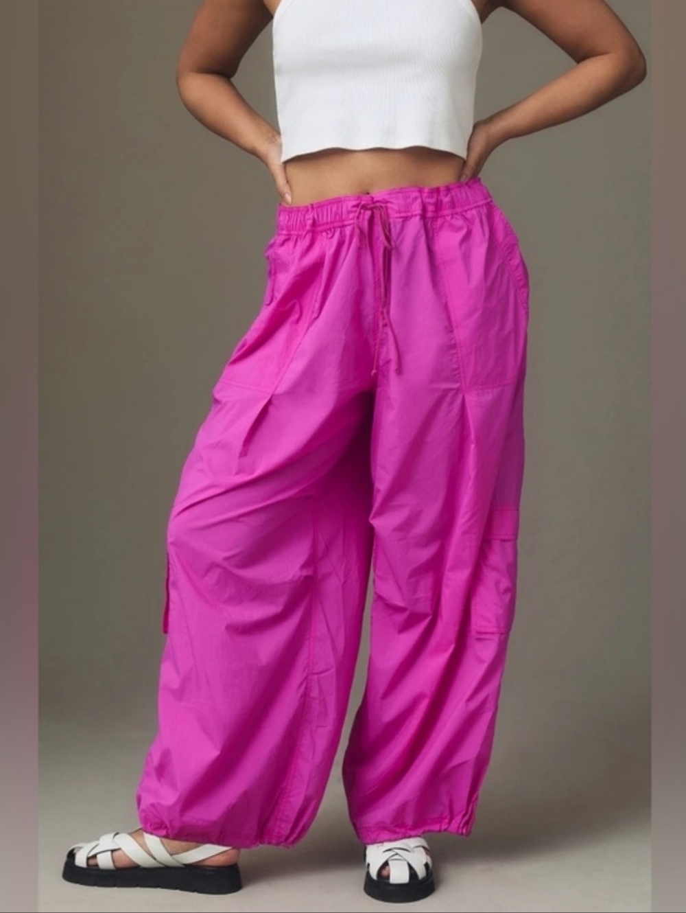 Anthropologie Daily Practice Base Jump Parachute Pants
